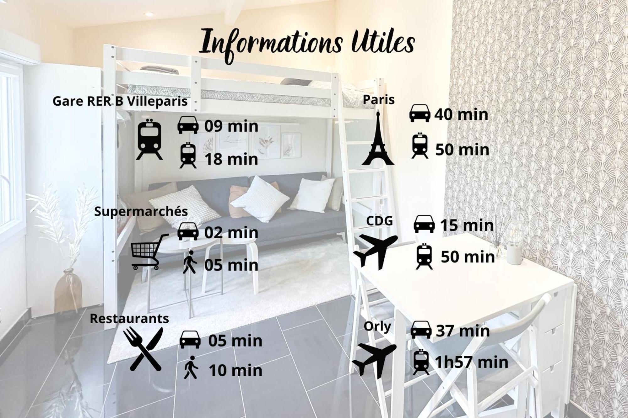 Le Comfy Nook - Tiny House Paris Cdg Disneyland Villeparisis Zewnętrze zdjęcie